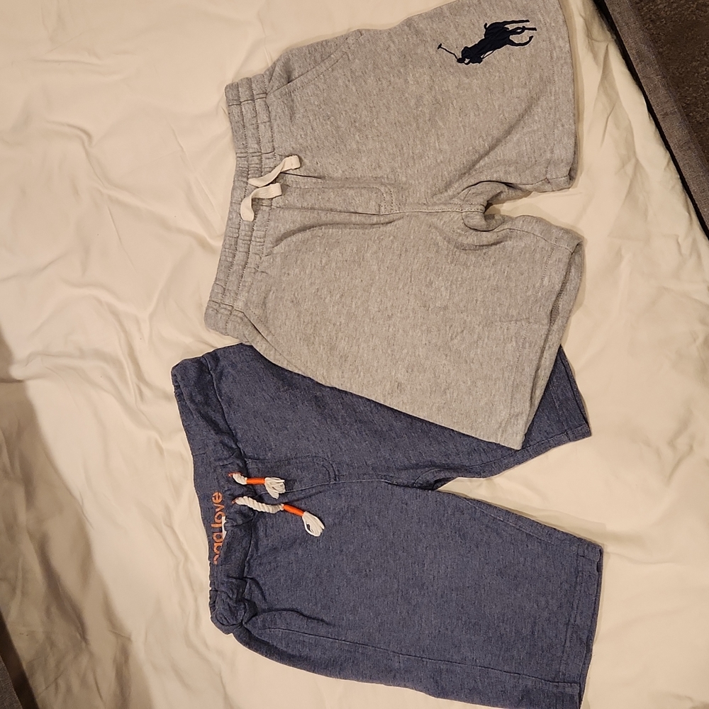 2 pairs shorts. 1 polo. 1 EGG